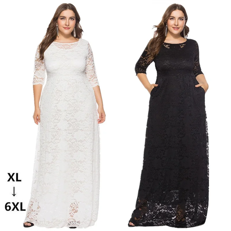 Plus Size A Line Lace Sashes O Neck Bridesmaid Dresses Elegant Wedding Party Formal Prom Evening Zipper