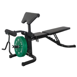 High Quality Workout Bench Press Multi Functional Adjustable Weight Bench With Legs Extension Leg Curls Machine