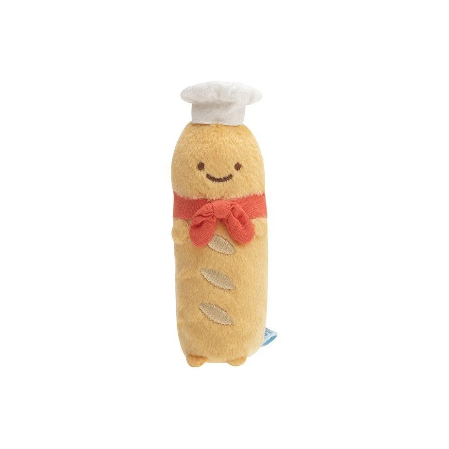 SAN X Cornerside Creatures, Baguette Shop Manager Soothing Dolls Plush Doll 9cm Height MY14501