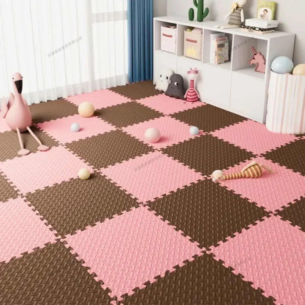 16 шт. детский игровой коврик для детей, мягкий нескользящий водонепроницаемый коврик из пенопласта EVA, многоразовый и моющийся детский коврик для спальни, гостиной