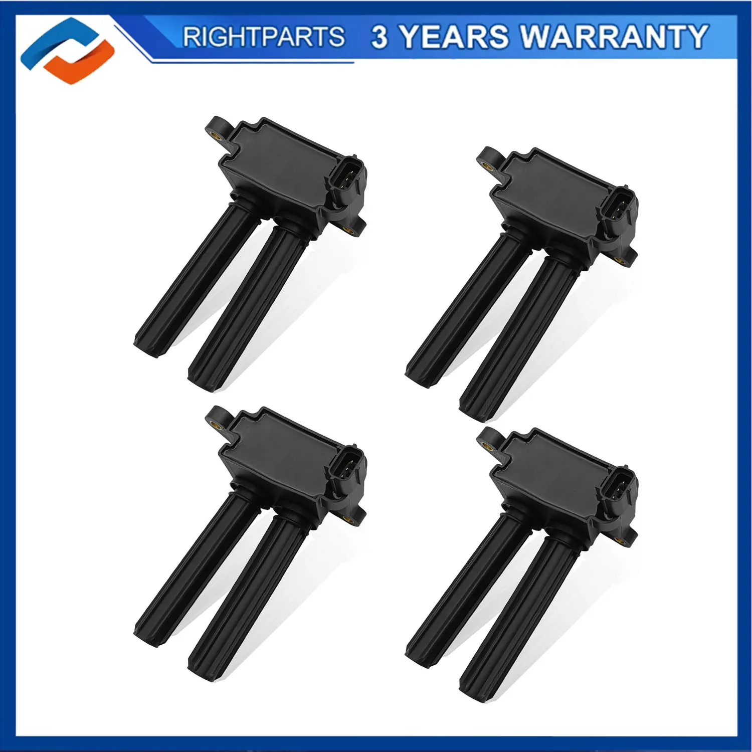

4PCS Ignition Coil 56029129AA GN10352 UF-504 For Chrysler 300 Aspen, Dodge Magnum Durango Charger, Jeep Commander, Ram 1500