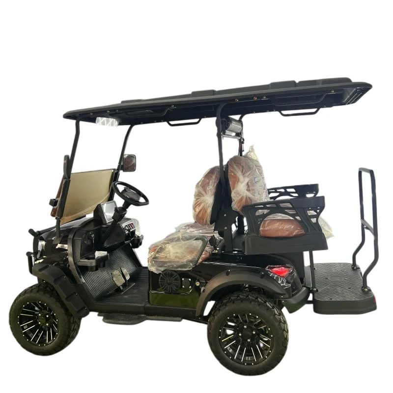 MMC Factory Customized High Quality Golf Club Cart 72V Lithium Battery 4 Wheel Luxury Off-Road Hunting 4 Seat Golf Cart