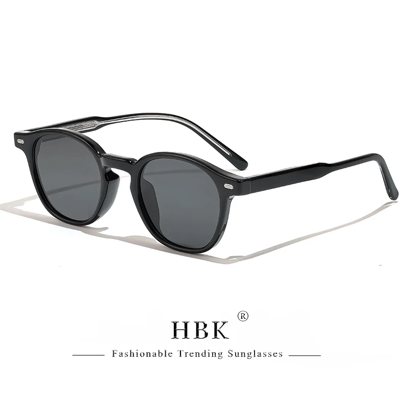 HBK Klassische einfache lässige runde TR-Rahmen polarisierte Sonnenbrille Männer Frauen Outdoor Party Urlaub Reisen Fahren Dekore Foto Requisiten – Detail 8