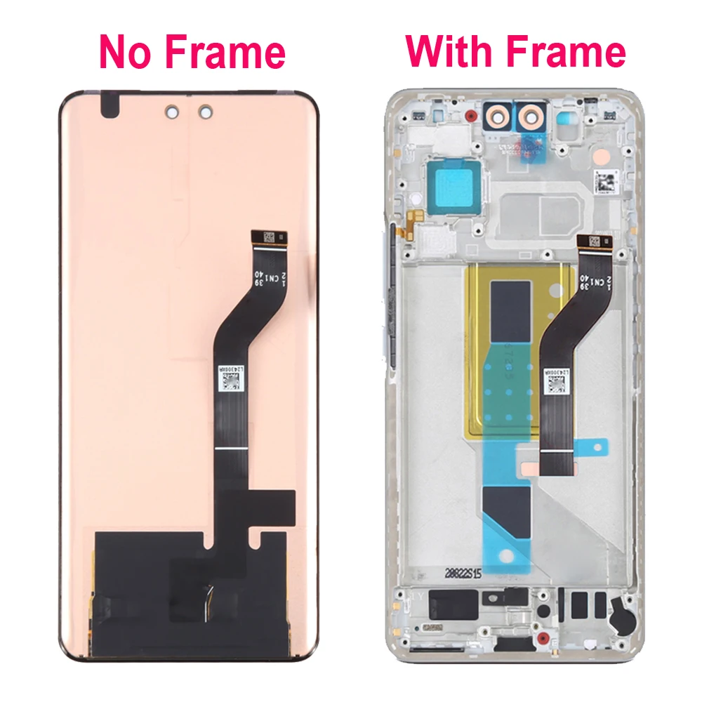 AMOLED For Xiaomi 13 Lite LCD Display Touch Screen Digitizer Assembly Parts