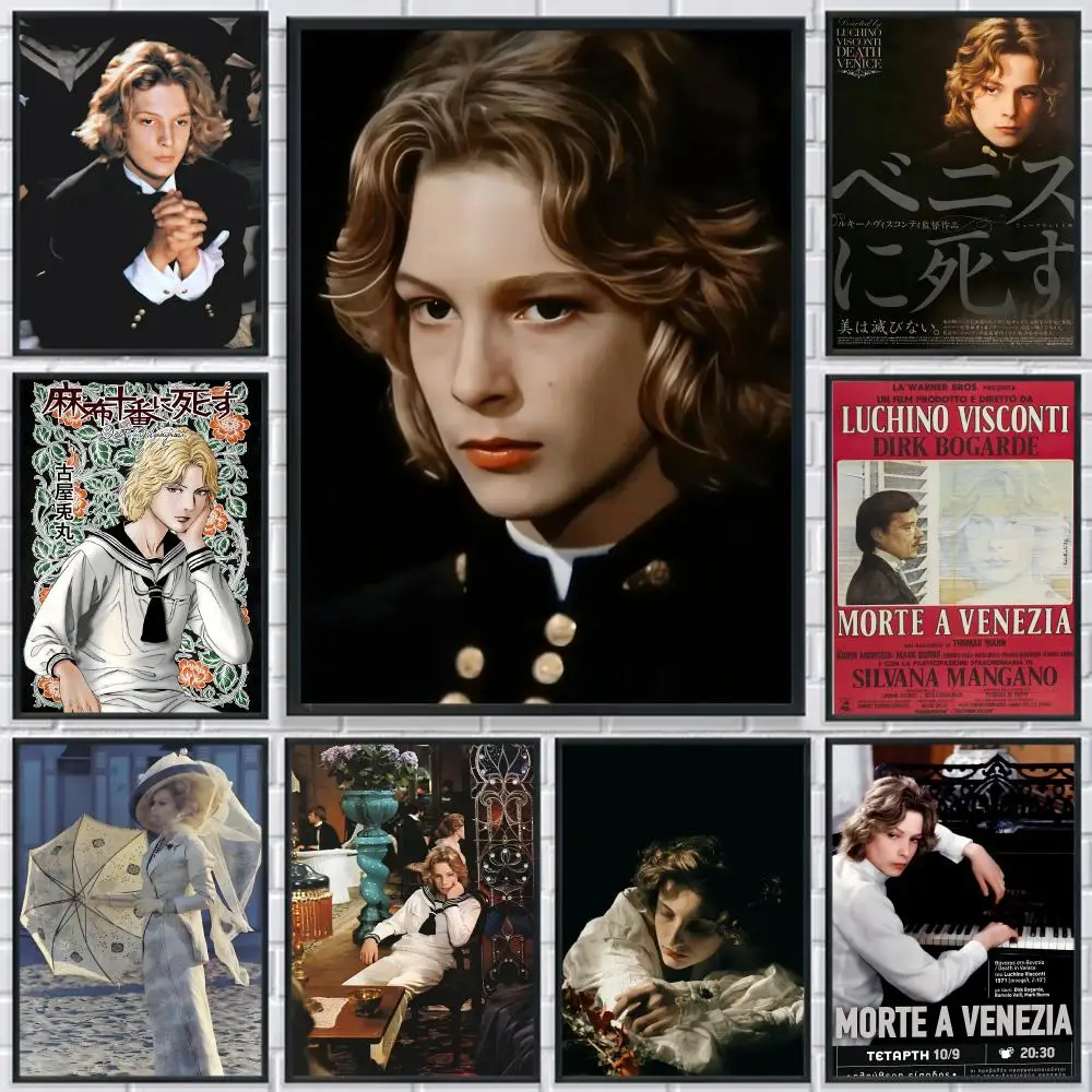 

Retro Movie D-Death in Venice Poster HD Print Personalized Canvas Wall Mural Art Photos for Living Room Home Decor Durable