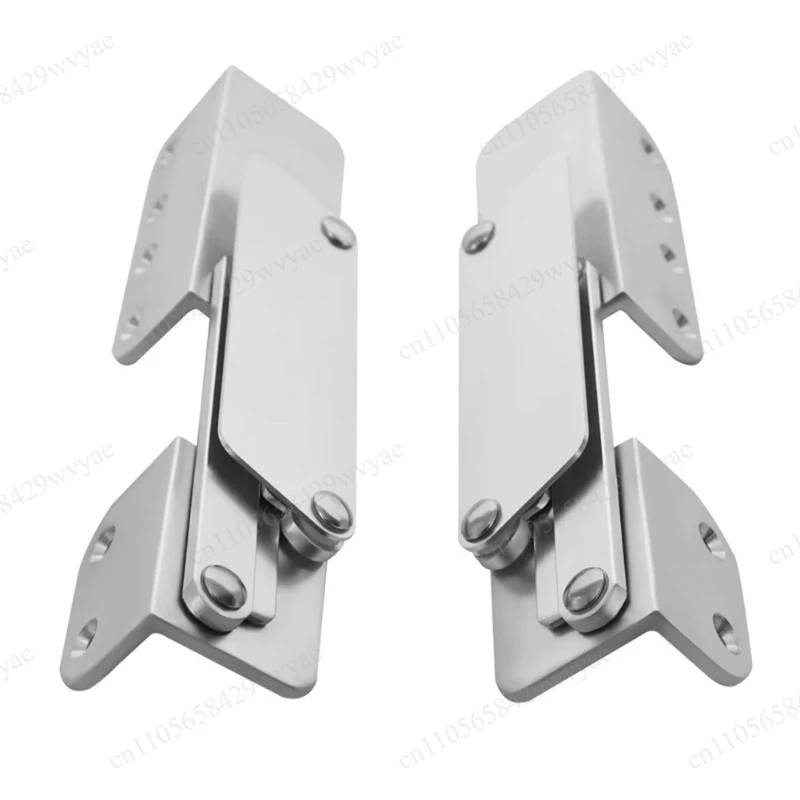 1 Pair Aluminum Alloy Boat Seat Hinge, Anti Pinch Fold Up Hinge for Yacht Pontoon Interior
