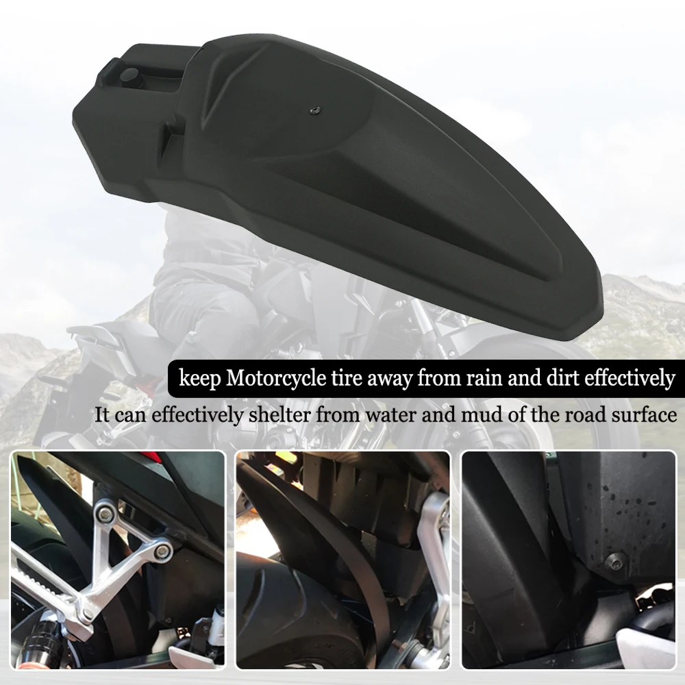 CBR500R Motorcycle Fender Rear Extender Hugger Mudguard For Honda CBR500R CBR 500R CB500X 2013-2020 CB500F CB500 F X Accessories - Image 2