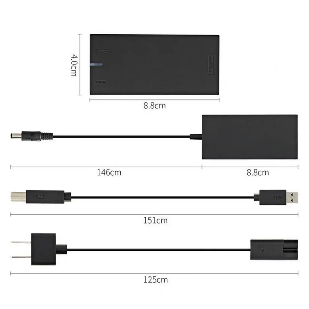 Adaptador de fuente de alimentación Adaptador de CA retardante de llama de bajo ruido Adaptador de corriente de sobrecalentamiento para sensor ONE S/X Kinect 2 0