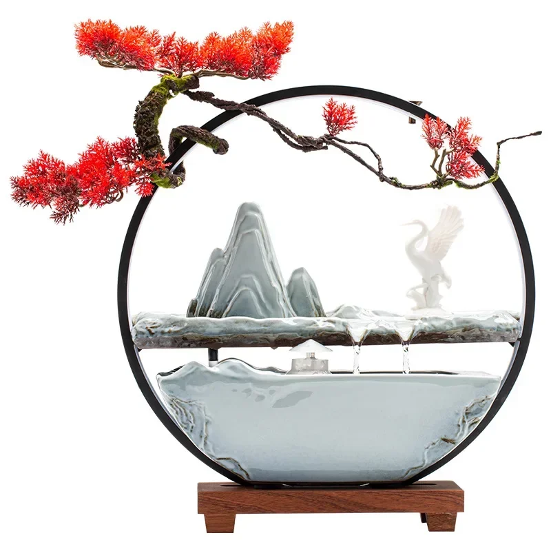Ornement porte-bonheur d'eau qui verticalement en céramique, salón, aquarelle creativo, pendaison de crémaillère, nouveau
