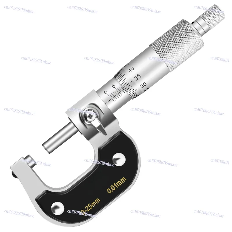 High Precision Mechanical Outer Diameter Micrometer 0-25-50-75-100mm Dimensional Spiral Micrometer