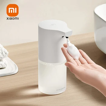 Nouveau XIAOMI Mijia distributeur de mousse de savon 1S USB Rechargeable automatique Machine à mousser à Induction pour salle de bains cuisine lave-mains