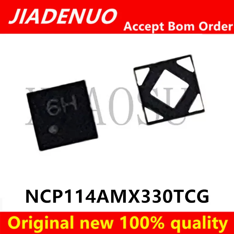 (10piece) 100% New NCP114AMX330TCG BY UDFN‑4 LDO Voltage Regulator Power IC Chipset