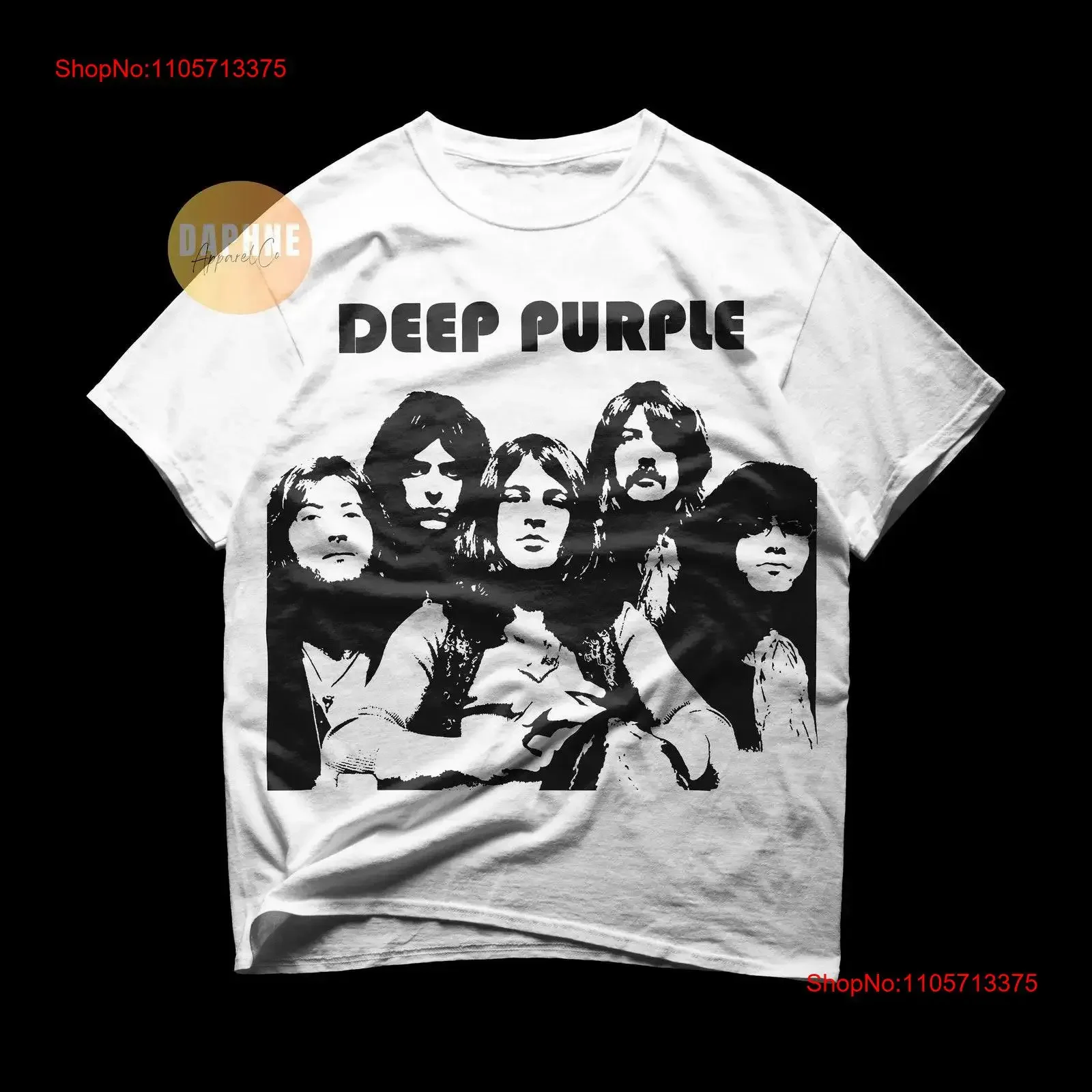 Deep Purple Above and Beyond Album T Shirt Vintage Heavy Metal Ritchie Blackmore Limited Retro Rock Legend vintage Washed