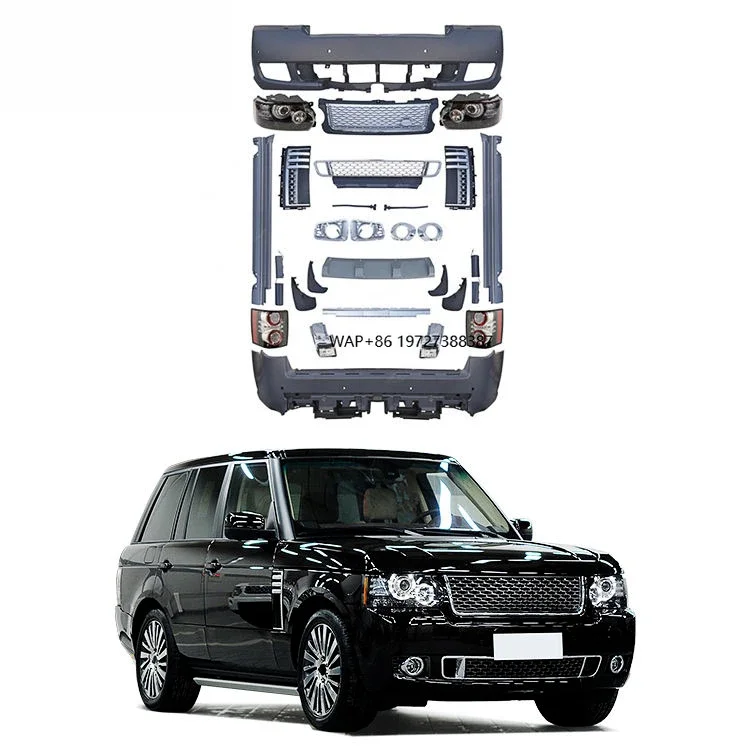 

Tuning Premium Style Conversion Kit for Vogue L322 2005-2012 Body Kit With Front Rear Bumper Side Skirts