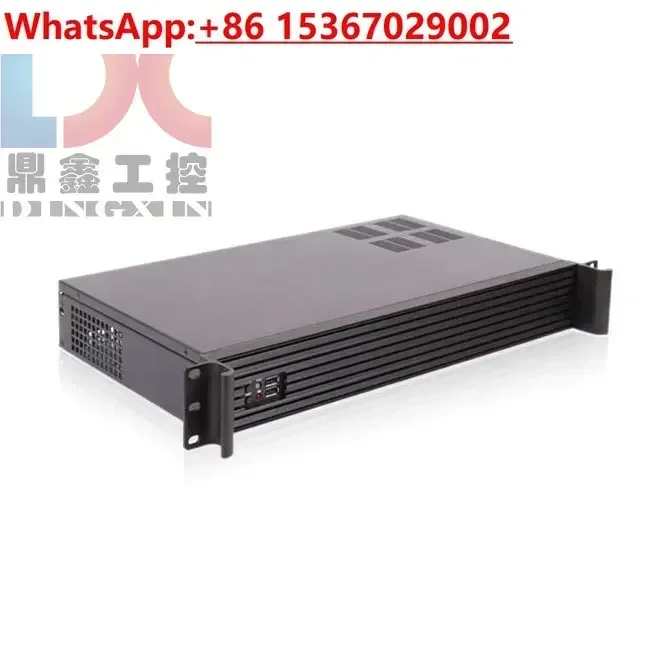 Instead of 1U 1.5U chassis, install main board baffle, aluminum alloy panel ITX main board call center