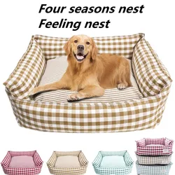 Indoor Dogs Small Medium Cat Sofa Sleeping Bed Pet Nest Cat Bed Pet Sofa Sleeping Bed Furniture Pet Supplies Accessories