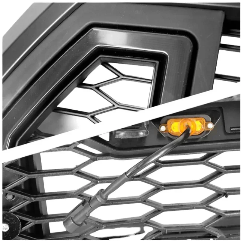 Front Bumper Grille, Pickup Exterior Replacement Part 6