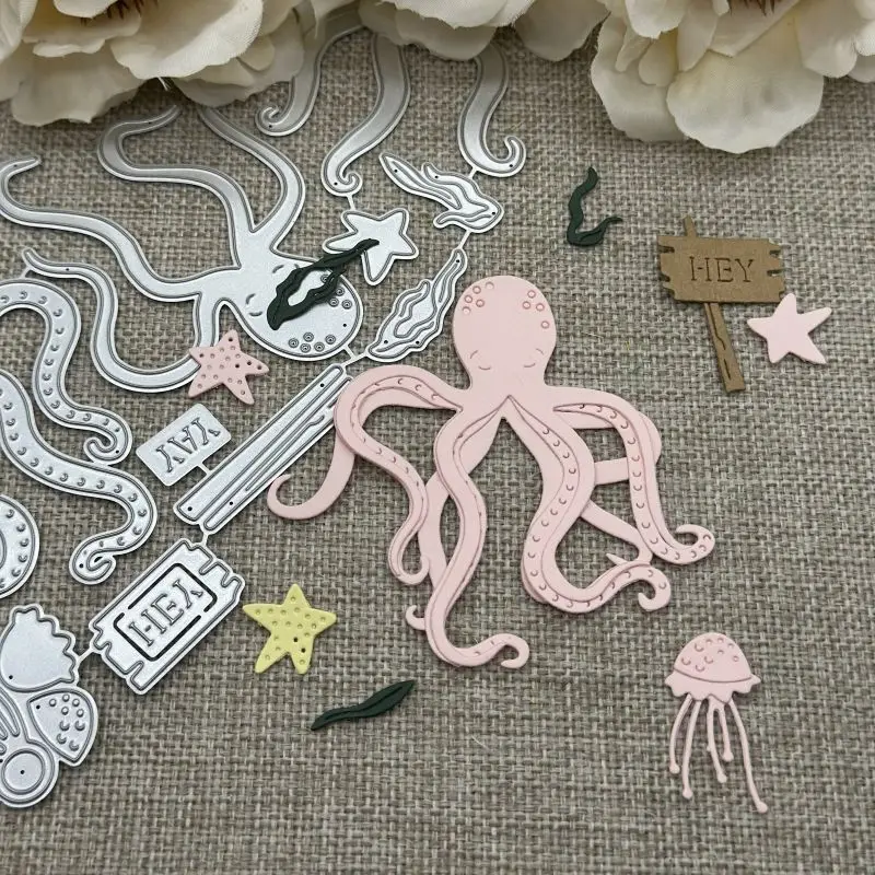 

Металлические вырубные ножи для трафаретов в форме кружевной рамки и рождественской елки для DIY скрапбукинга, альбомов, бумажных открыток и тиснения