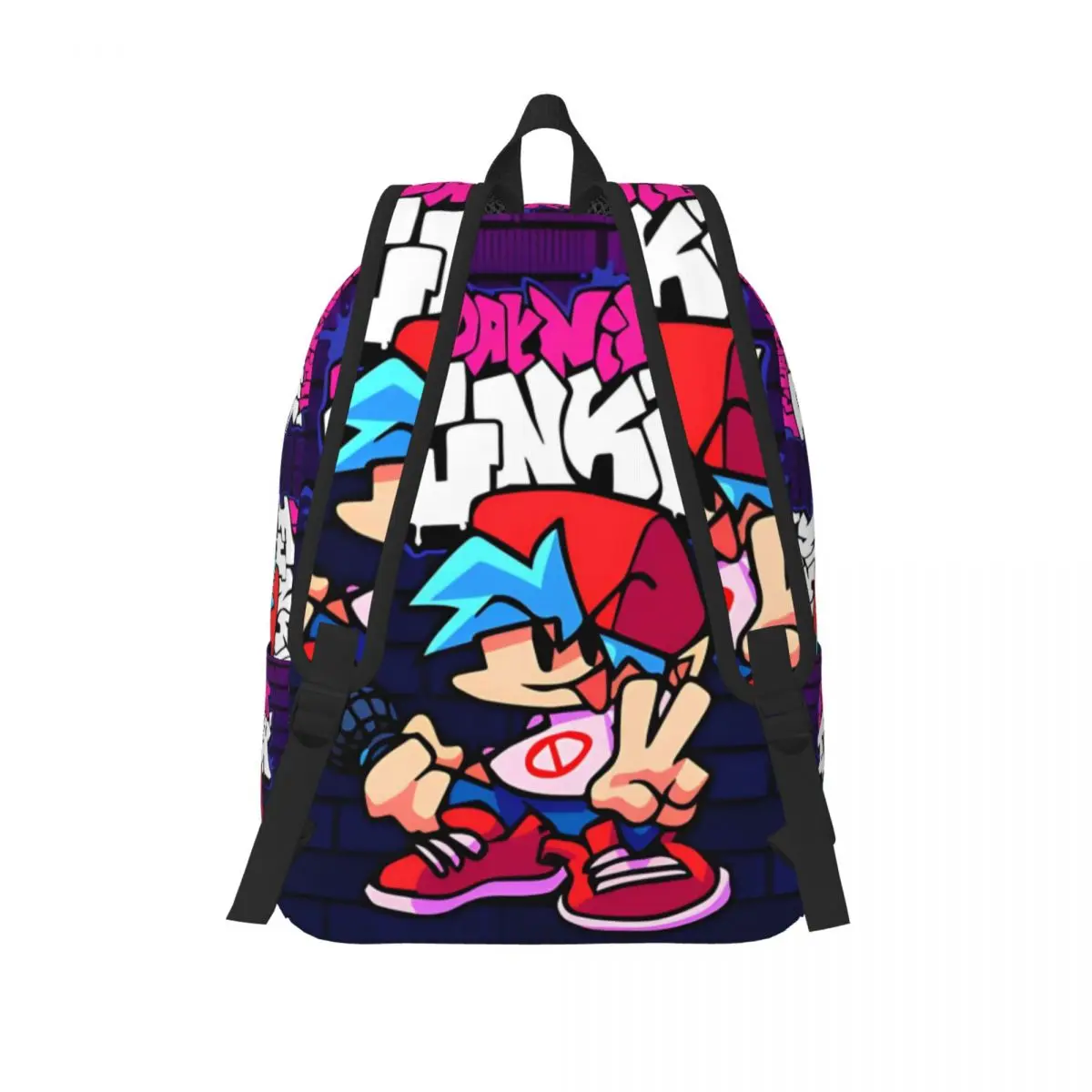 Sac à dos friday Night Funkin Boyfriend Games pour enfants, cartable pour écoliers de la maternelle et du primaire, cadeau pour garçon et fille