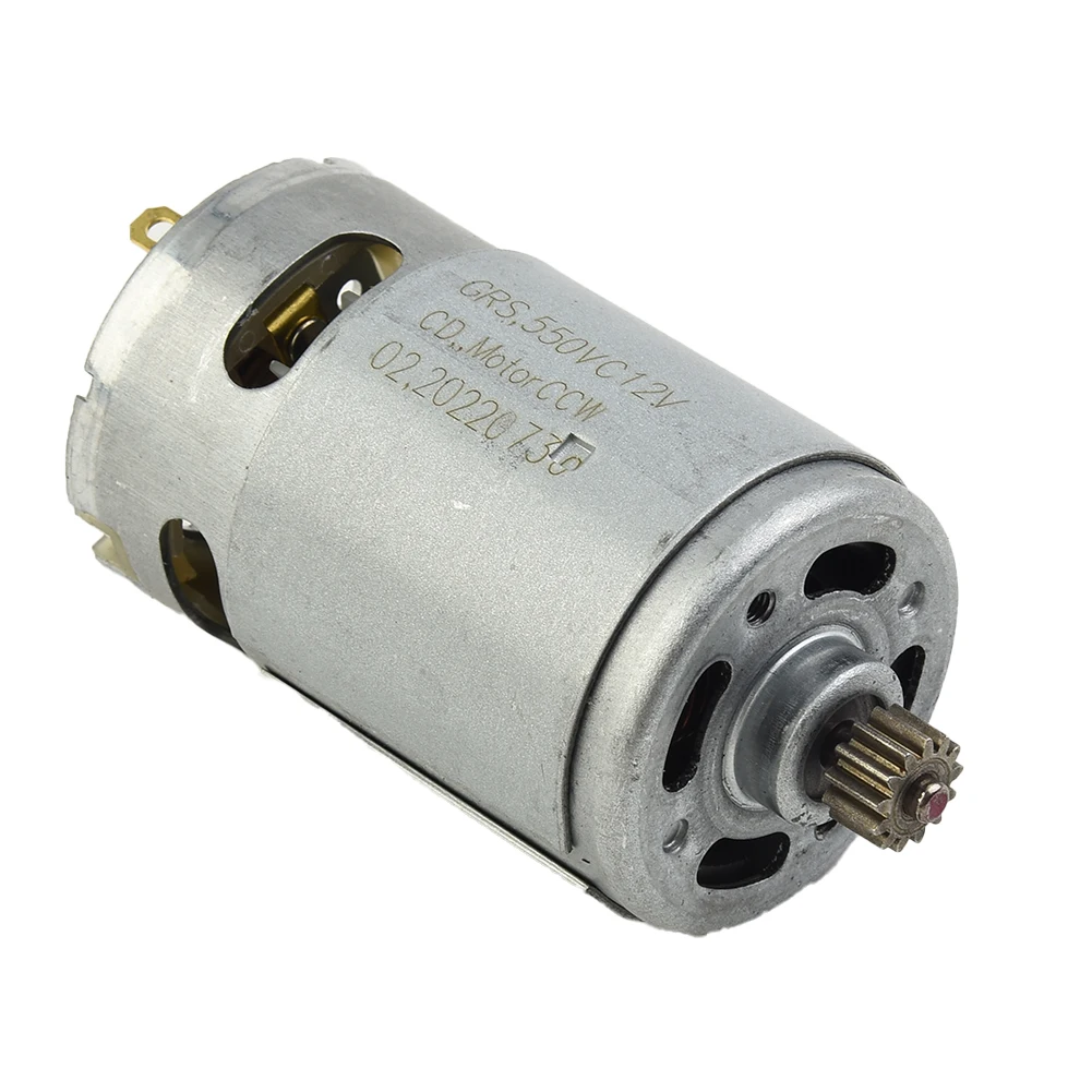 1PC Drill Driver 12V 13 Teeth RS-550VC-8518 Gear Motor For GSR12V-15 3601H68102 Elektrischeo Double-speed DC Motor Tool