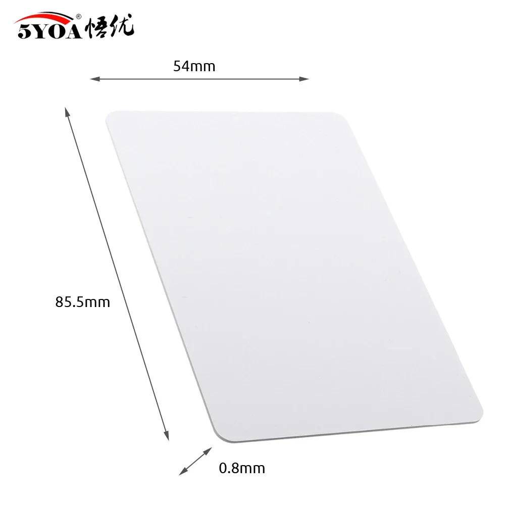 5YOA 10 Uds RFID UID tarjeta regrabable 13,56 Mhz clon para Mifare 1k S50 copia grabable sistema de asistencia cambiable CUID