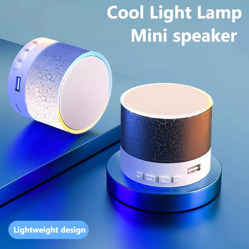 Wireless Mini Speaker, Subwoofer, Dazzle Light Wireless Mini Speaker, Portable Small Speaker