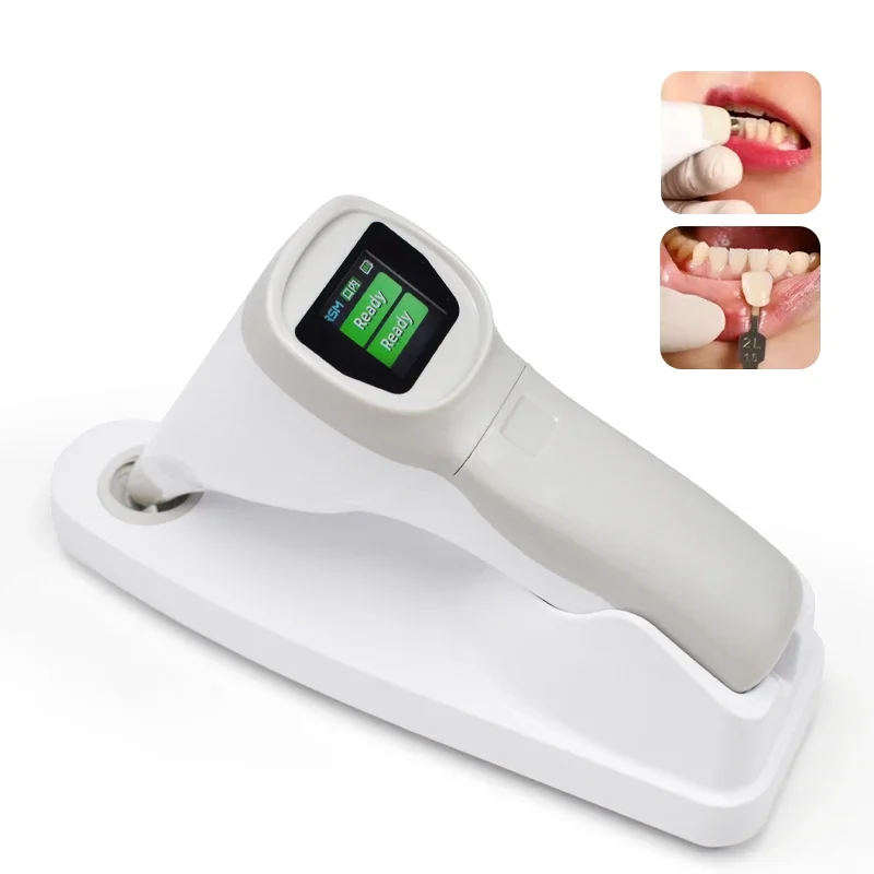 

Dentals LED Tooth Color Comparator Digital Colorimeter Compatible with V-ITA Shade System Teeth Shade Guide