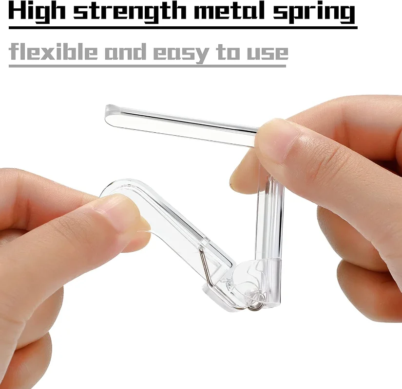 5/1PCS Transparent Tablecloth Clamps With spring Table cloth Clips Table Cover Fixation Bracket for Wedding Party Home Supplies