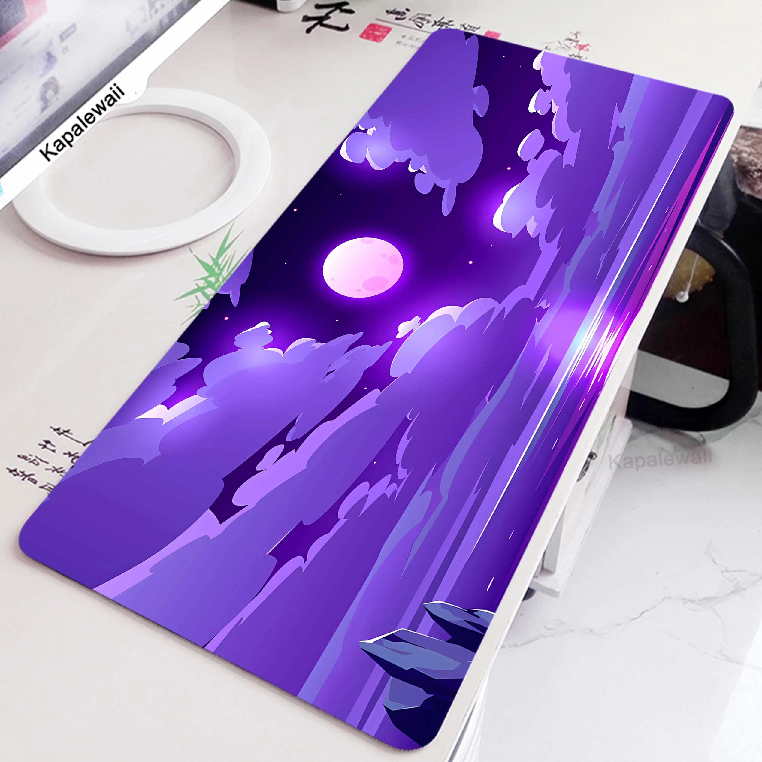 

Artistic Landscape Mouse Pad Gamer Mousemat Large Desk Mat Pc Accessoires Mousepad Keyboard Mat Mousepads 900x400mm Table Carpet