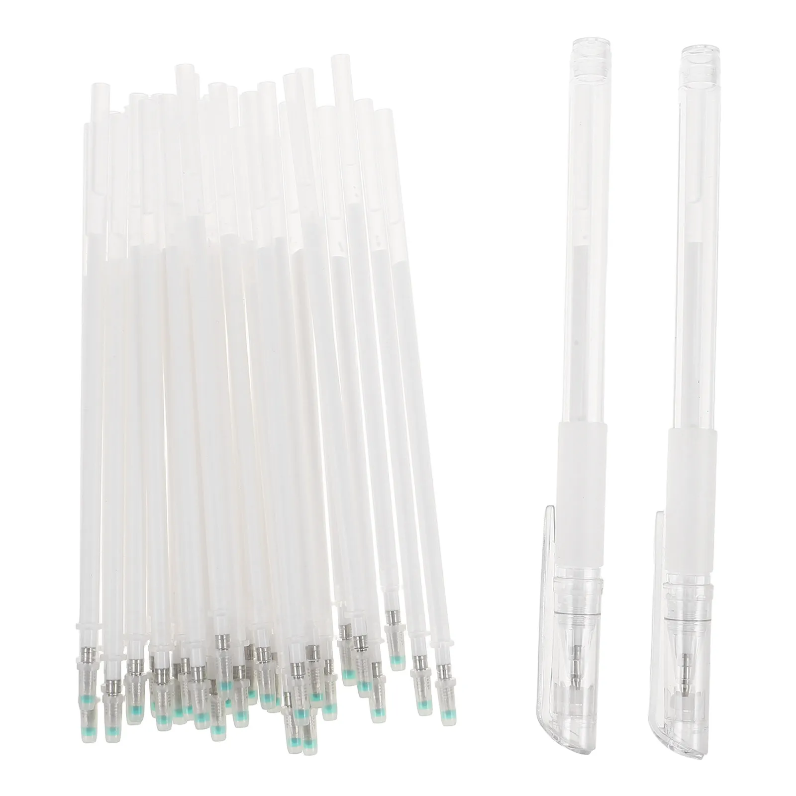 2Pcs Eyebrow Marker Pen Microblading Precision Tattoo Stencil Position Mapping Waterproof Temporary Tattoo Marker
