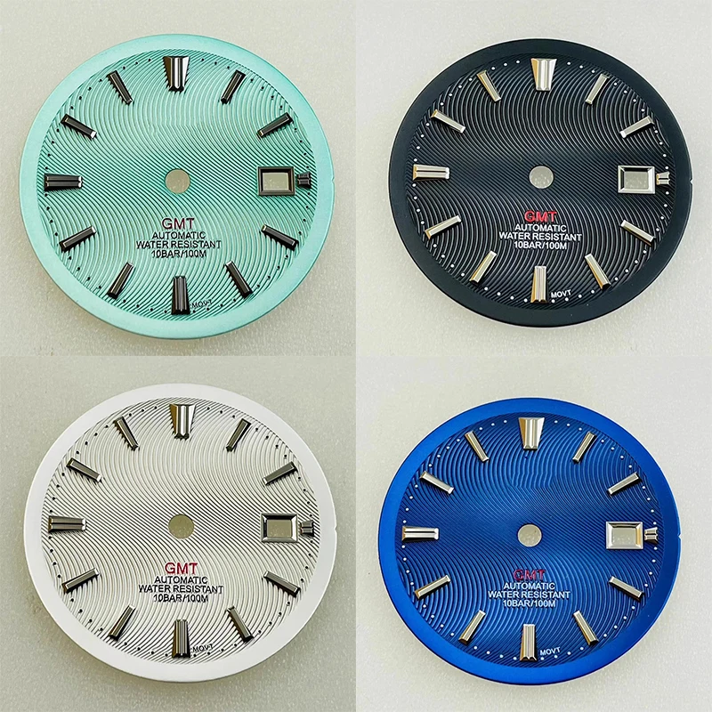 

NH35 dial S dial 33.5mm GMT diameter fit for NH35/34 movement watch modification accessories