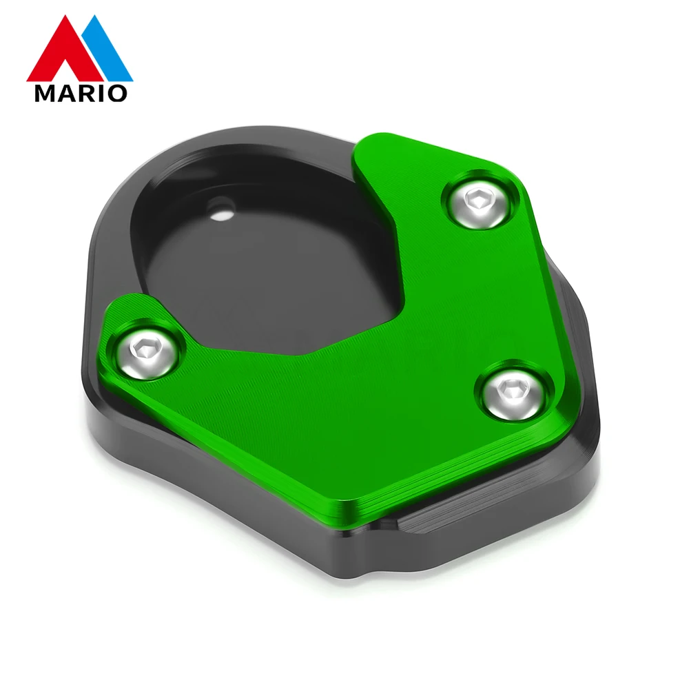 

Motorcycle Kickstand Foot Side Stand Extension Pad Support Plate Enlarge For KLX150 KLX150 BF KLX230/S/R