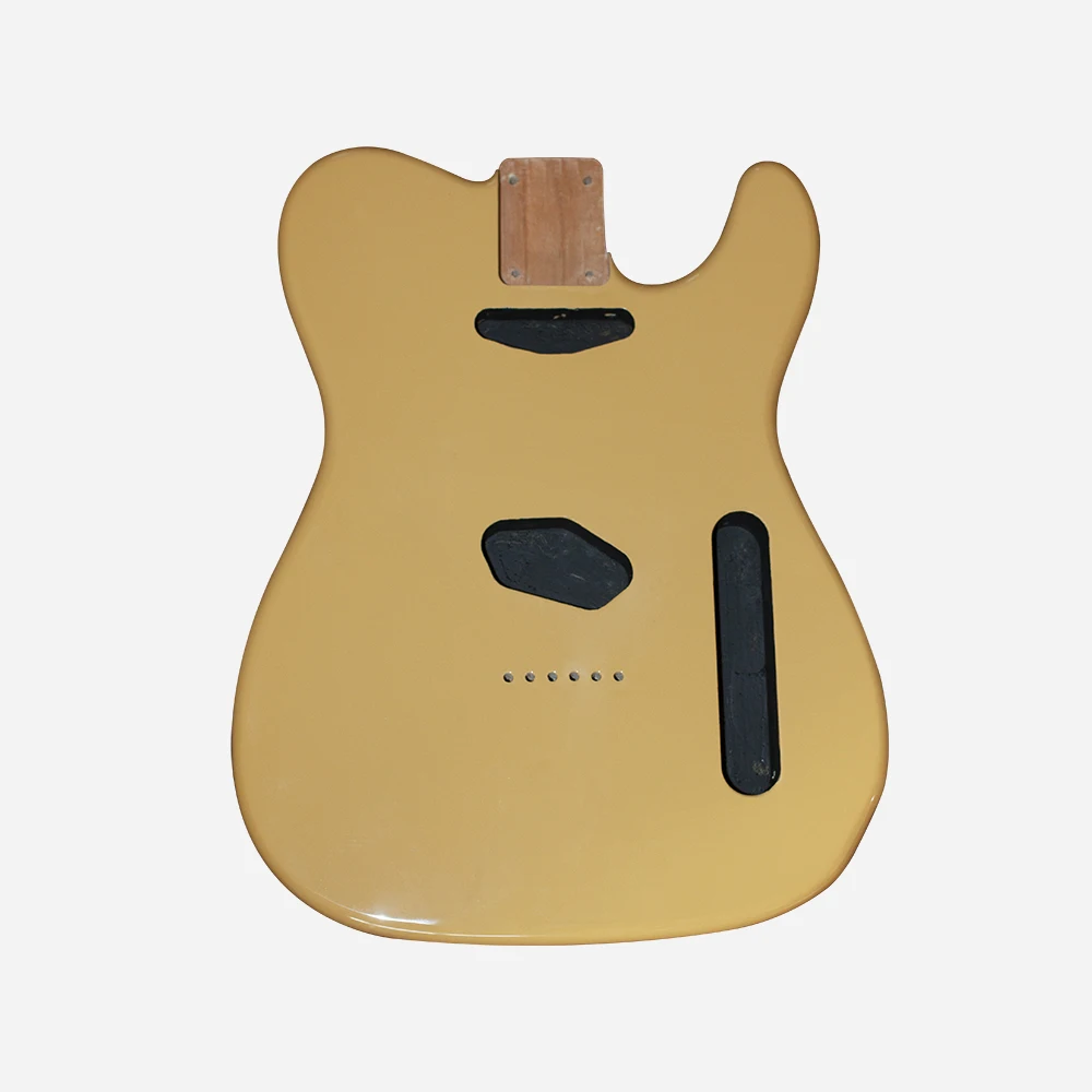 Alder TL Guitar Body Glossy Butter Yellow Telecaster Electric Guitar Part Components DIY