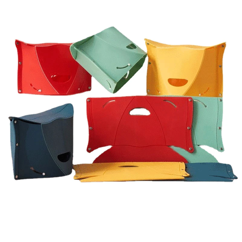 Tragbarer Klappbarer Papierhocker Multifunktionale Aufbewahrungstasche Mit Tragegriff Doppelfunktion Outdoor-Klappstuhl Tragfähigkeit 80KG – Detail 8