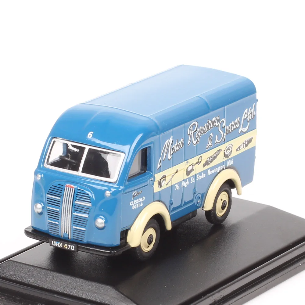 Oxford 1/76 Schaal Mini Austin K8 R7104 Busje Diecast Auto Model Speelgoed Motor Reparaties Bus Auto Miniaturen Hoornby Sv Blauw Souvenir