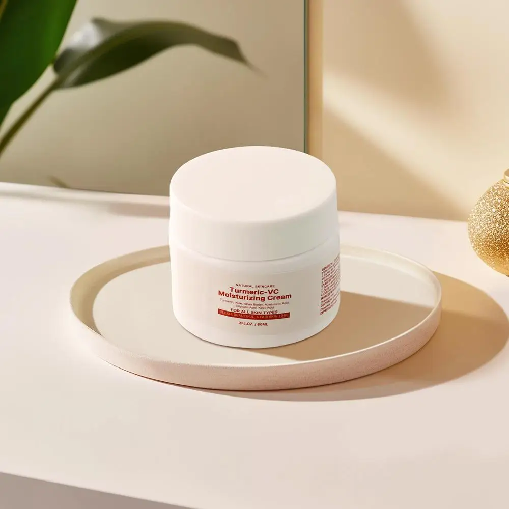 Cúrcuma Whitening Sardas Soro Creme, Anti-Aging Acne Face Care, Melasma Dark Lighten, Melanin Spots, Brighten, S Z5E5, 60ml