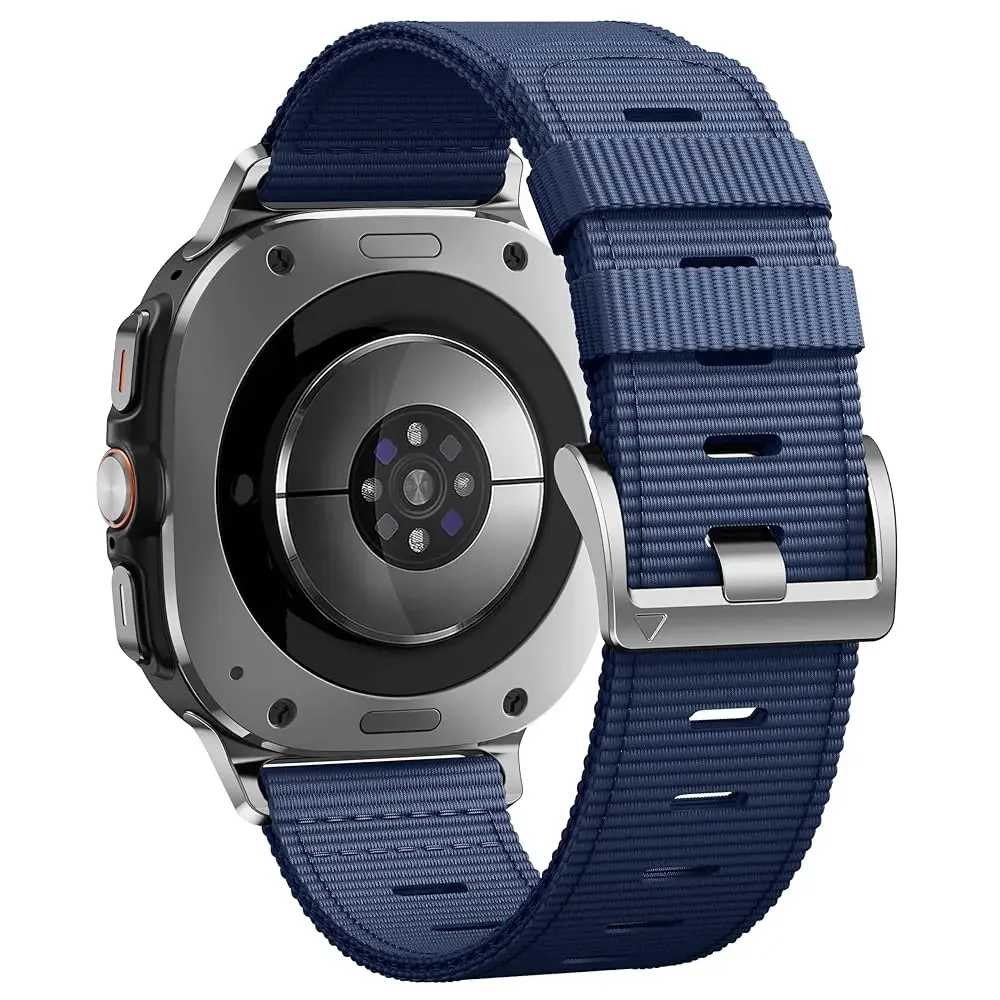 Compatible with Samsung Galaxy Watch Ultra Bands 47mm, Rugged Nylon Band for Galaxy Watch Ultra 47mm(2025/2024), Adjustable S