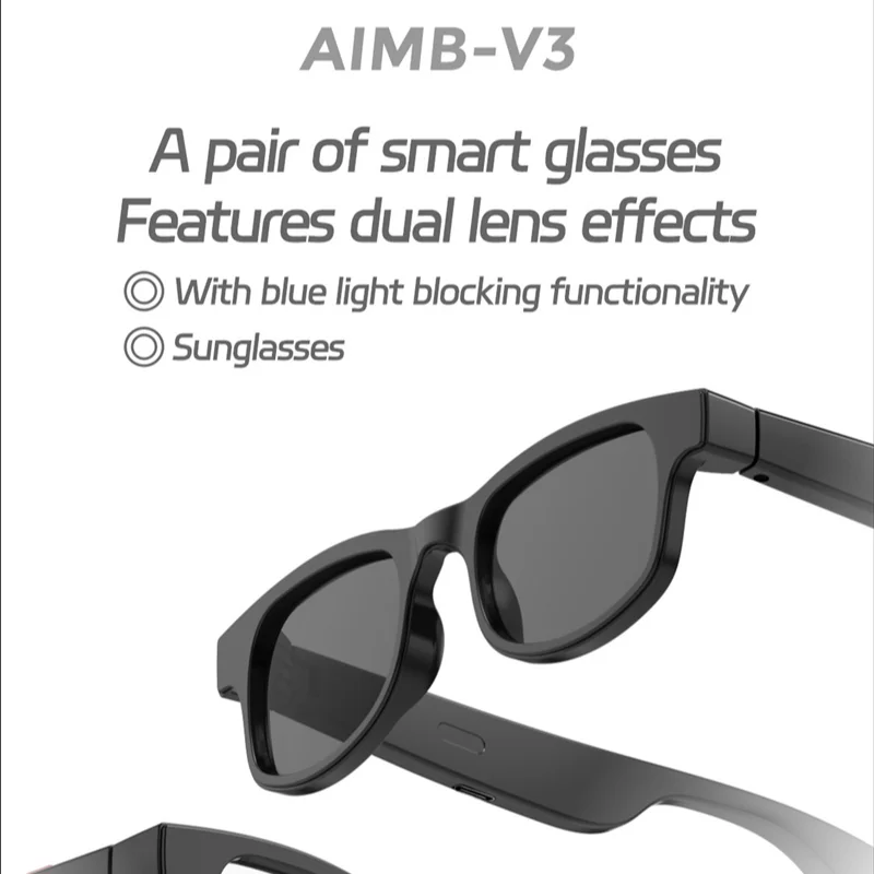 

Умные очки, голосовой помощник, Bluetooth-вызовы, музыка, модные спортивные солнцезащитные очки на открытом воздухе, длительный срок службы батареи, новинка