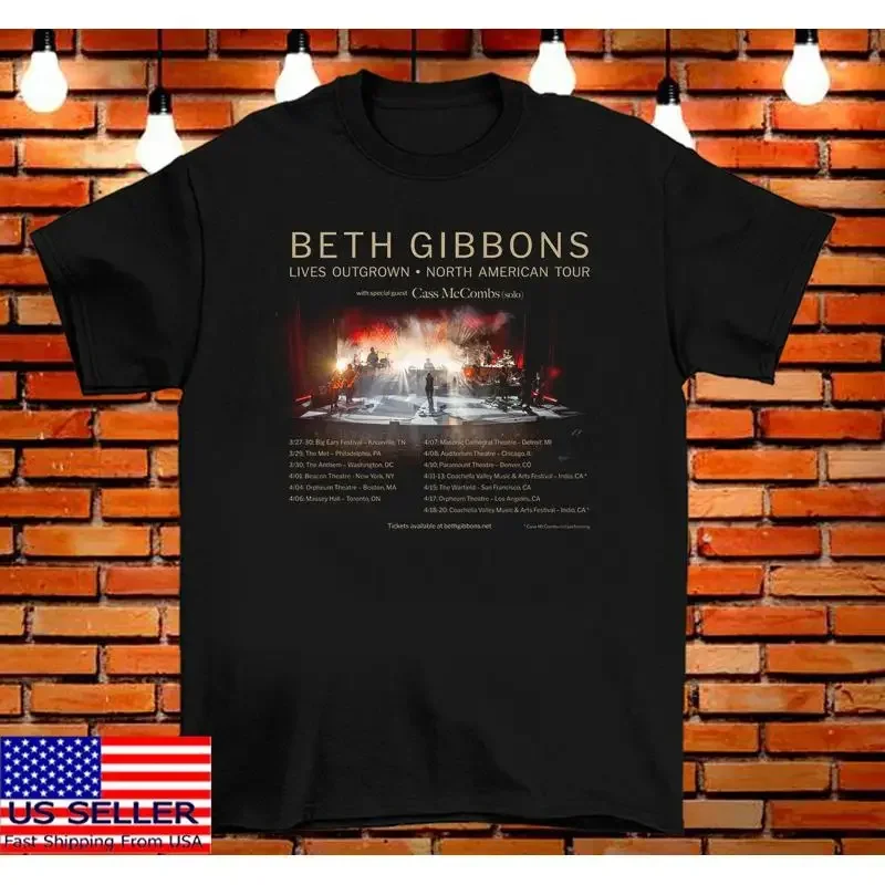 Beth Gibbons Portishead Band Live Outgrown America Tour T SHIRT Full Size S 5XL