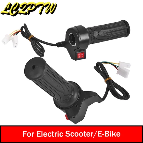 Imagen 2 del producto E-bike/Scooter Eléctrico acelerador de giro Universal ABS mango de giro accesorios de acelerador de avance/retroceso