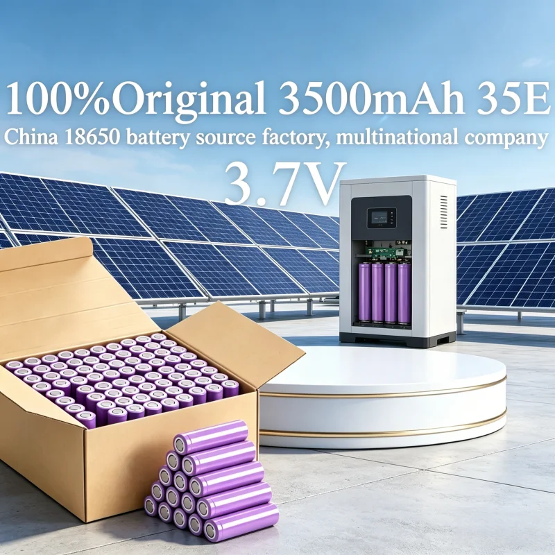 

High Capacity 18650 Battery 3500mAh 25A Safety Protected Rechargeable Li-ion Battery for Power Tools & Devices