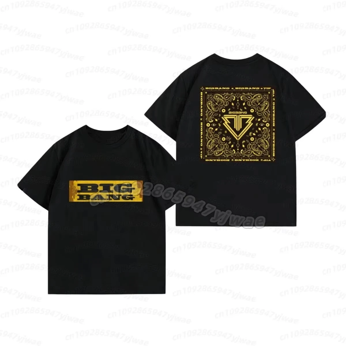 2026 Bigbang 20th Anniversary Concert T-Shirt G-Dragon fans Short