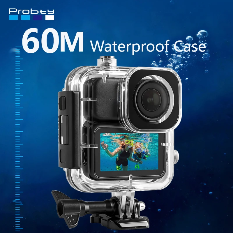 

Водонепроницаемый чехол 60 м для DJI Osmo Nano, защитный чехол для дайвинга, защита от падения, чехол для подводного погружения для Osmo Nano