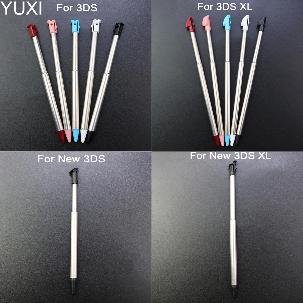 

5pcs New Metal Touch Screen Stylus Pen Video Games Control Touch Pen for Nintendo 3DS 3DS XL New 3DS New 3DS XL Game Accessories
