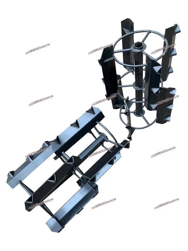 

Micro cultivator rotary tiller cutter accessories paddy field anti-skid wheel