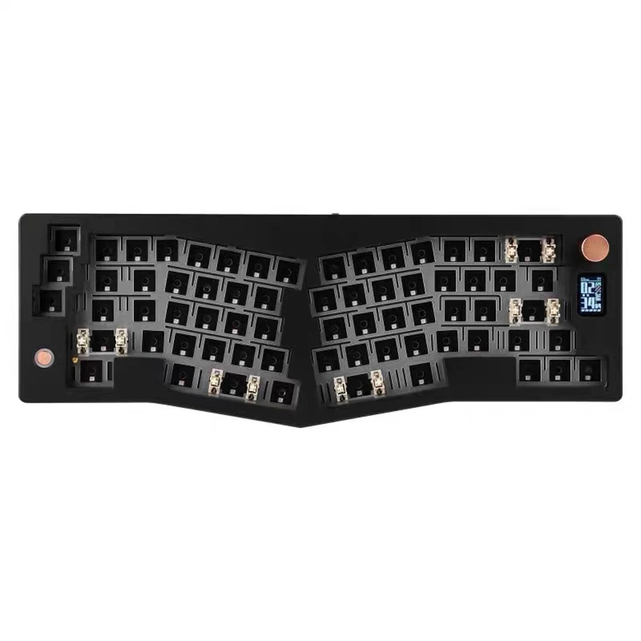 

ZUOYA ABM066 keyboard Kit Alice-layout VIA-programmable Hot Swappable Bluetooth/2.4Ghz/ Type-C wireless keyboard for Win/Mac