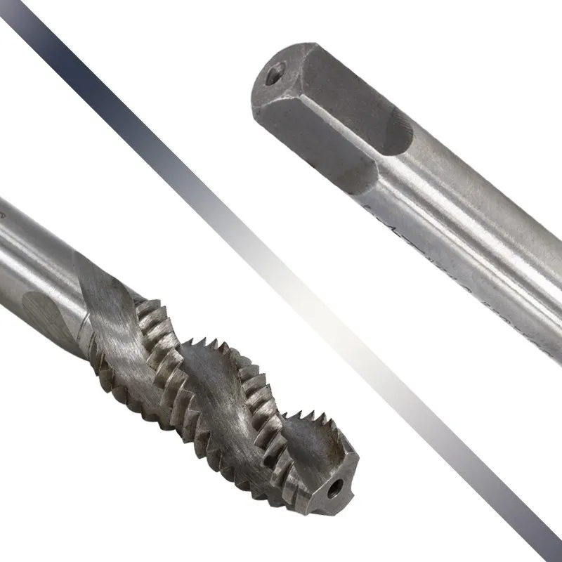 XCAN-Metric Tap HSS aço espiral flauta, parafuso Tap, M2-M18 Machine, Thread Tap Drill, ferramentas manuais