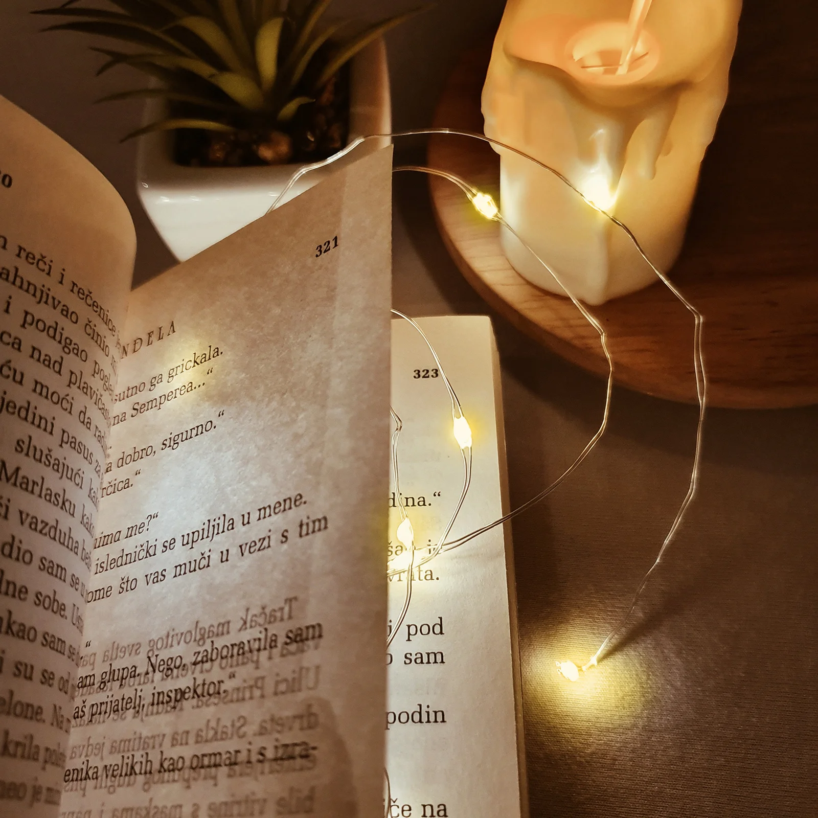 1pc Light String Small Decorative Lamp Creative Lamp String For Gift Box Wedding Party Holiday Home Decoration Warm Lights