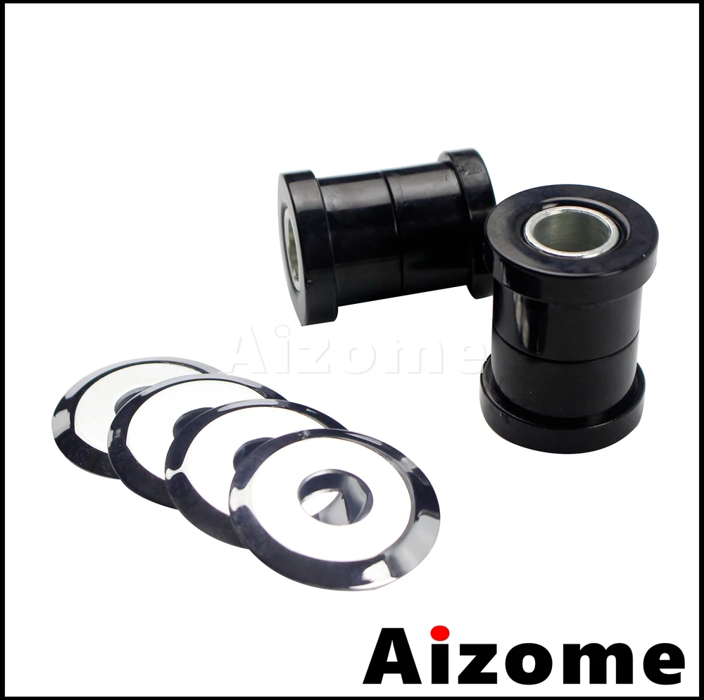 Motorcycle Heavy Duty Handlebar Riser Bushing For Harley Sportster 1973-17 Softail Dyna 73-17 Handle Bar Polyurethane Bushings