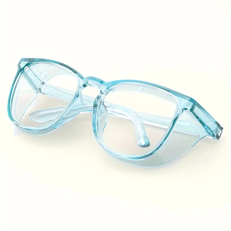Blaulichtblockierende Brille für Herren und Damen, 1 Paar modische Schutzbrillen mit Antibeschlag- und Kratzfestigungsfunktionen – Detail 2